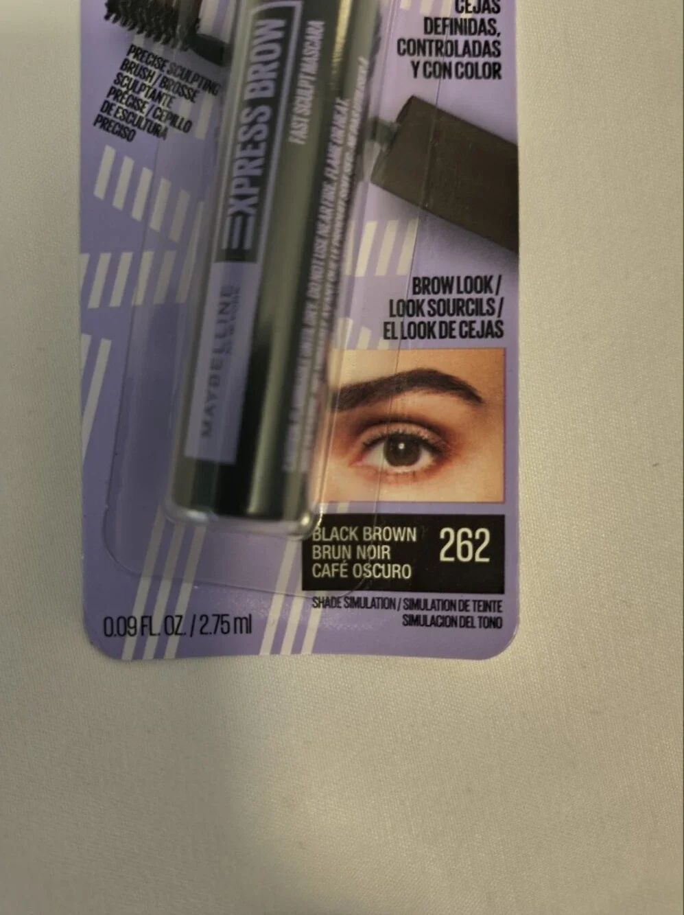 Maybelline Express Brow Gel Mascara - Black Brown